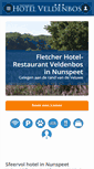 Mobile Screenshot of hotelveldenbos.nl